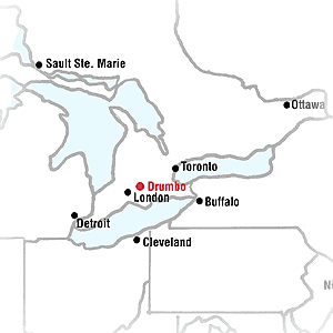 Central Ontario map